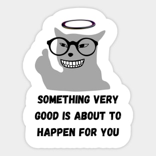 good new in your life Sticker